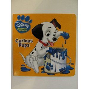 Disney Animal Friends Curious Pups Board book (Hardcover)